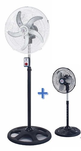 Combo 2 Ventiladores De 18 Y 10 Pie Pared Y Turbo Aire