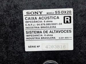 EQUIPO SONY DX20 CON FALLAS EN PLACA C/REMOTO