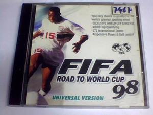 Fifa Road To World Cup 98 Ps1 Y Ps2 Disco Plateado