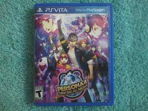 Juegos Ps Vita Persona 4 Dancing All Night Original Fisico