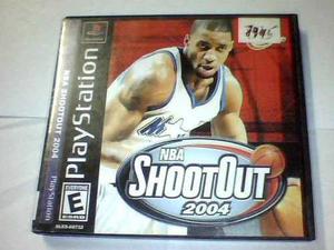 Nba Shootout 2004 - Ps1 Y Ps2 - Disco Plateado