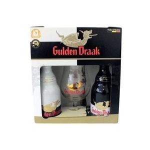 Pack Regalo Gulden Draak / Cerveza De Belgica C/ Copa / Kit