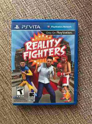 Reality Fighters Ps Vita, Impecable Con Caja Y Manuales!