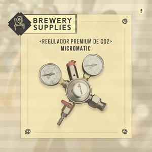 Regulador Co2 Micromatic Premium Para Cerveza Envío Gratis
