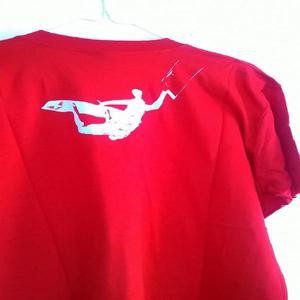 Remera Hombre Kitesurf Y Parapente 100 Algodón