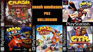 Saga De Crash Ps1 (5 Juegos)