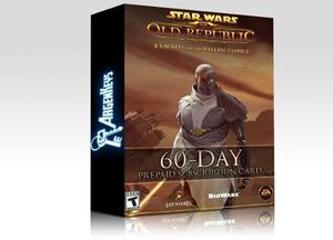 Swtor Star Wars The Old Republic 60 Dias+525 Cartel Points