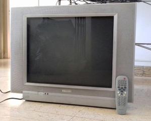 TV Philips 21 c/ control remoto original