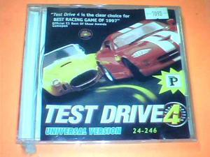 Test Drive 4 Para Ps1 Y Ps2 Chipeada Disco Plateado