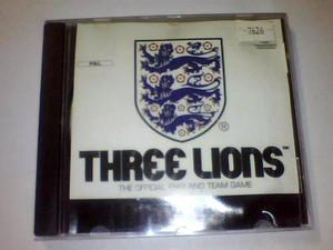 Three Lions The Oficial England Team - Ps1 Y Ps2 D Plateado