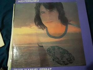 Vendo vinilo de serrat. Mediterraneo