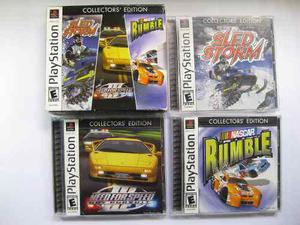 Vgl - Pack Sleed Storm/need For Speed/nascar - Playstation 1