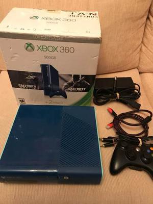 Xbox 360 Stingray Azul En Caja Con Rgh
