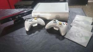 Xbox gb + 2 Joystick + Kinetic + 5 Juegos Originales