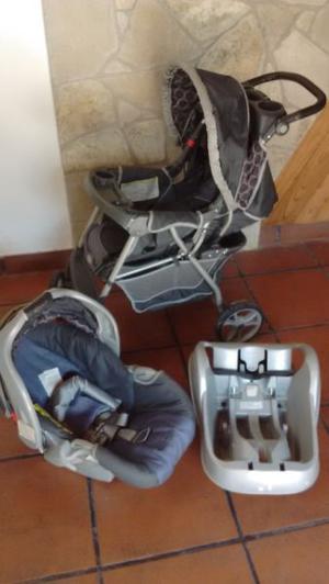 Coche + Huevito + Base P/auto Graco Metrolite