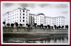 HOTEL ARGENTINO PIRIAPOLIS URUGUAY POSTAL 