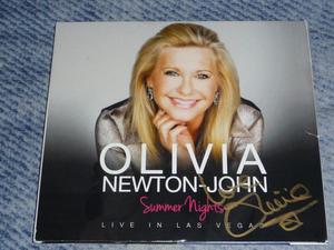 Olivia Newton - John - Summer Nights. Cd Doble Autografiado!