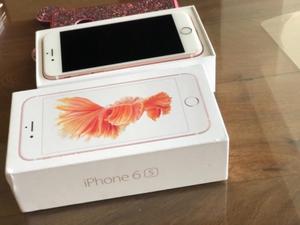 iPhone 6S 32 GB rose gold caja y accesorios