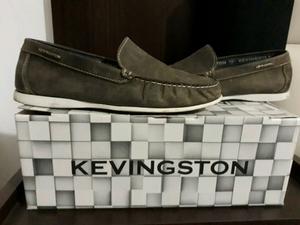 mocasines nauticos kevingston nobuk gamuzado verdes