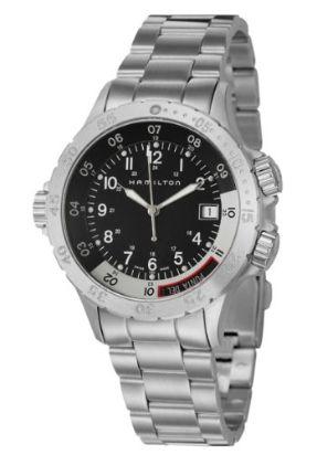 reloj hombre hamilton khaki navy sub men's quartz watch