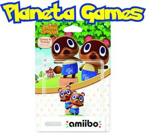 Amiibo Timmy and Tommy Edicion Animal Crossing Nuevos