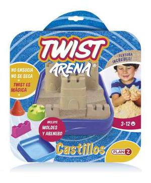 Arena Twist Set Castillos Masa Magica Kinetica Regalosleon