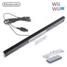 Barra Movimiento Wii Motion Sensor Bar Negra Stand Original