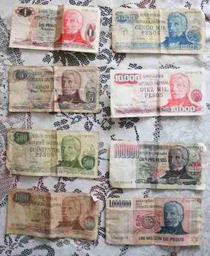 Billetes Antiguos Argentinos (lote)