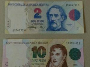 Billetes Serie Convertibles Argentina