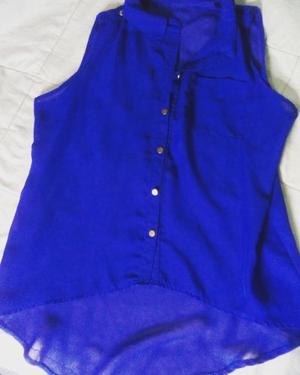 Camisa azul francia