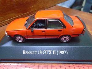 Ixo 1/43 Renault 18 Gtx I I  Con Estuche De Acrílico