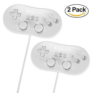 Kulannder Wii Wii Controlador Clásico Pro Para Nintendo Con