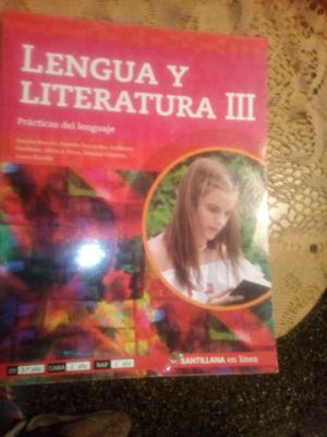 Lengua y literatura 3 Santillana en linea