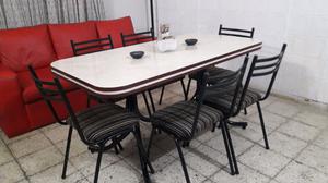 Mesa mas 6 sillas con envio!!