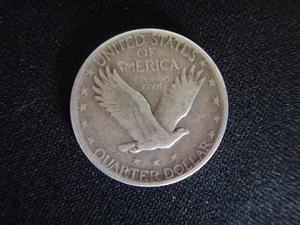 Moneda Estados Unidos - 1/4 Dollar -standing Liberty Quarter
