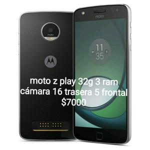 Moto z play Solo vendo