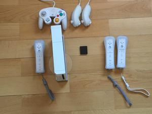 Nintendo Wii Blanca Como Nueva Sin Rayas Gamecube Joystick
