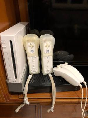 Nintendo Wii Flasheada Impecable + 2 Mandos + Juegos