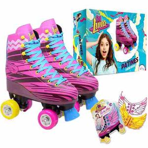 Patines Soy Luna Talle Numero Chico  Y Alitas