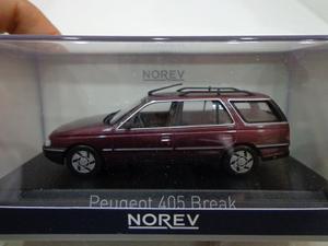 Peugeot 405 Familiar 1/43 Norev