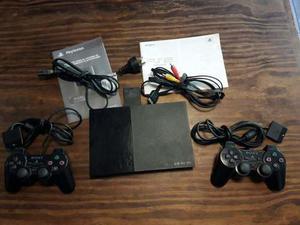 Playstation2 Chipeada Completa Con 2 Juegos Originales