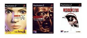 Resident Evil - Silent Hill - Juegos Ps2