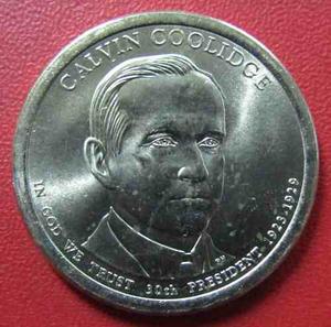 Usa Moneda Presidential Dollars 1 Dollar P  Unc Coolidge