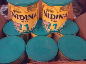 Vendo Nidina bebé 1 seis latas x $825