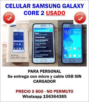 Vendo Samsung Galaxy Core 2