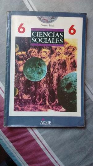 Vendo libro Ciencias Sociales 6 Pasel AIQUE