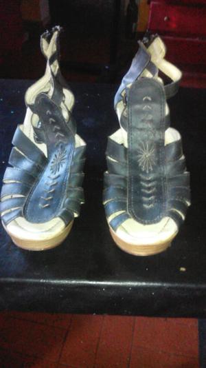 Zapatos taco chino