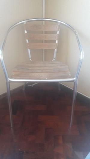 silla aluminio de diseño