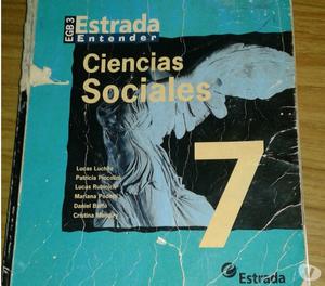 vendo libro ciencias sociales EGB 3 estrada entender 7