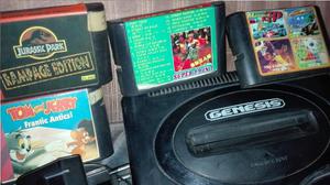 4 cartuchos de Sega Genesis